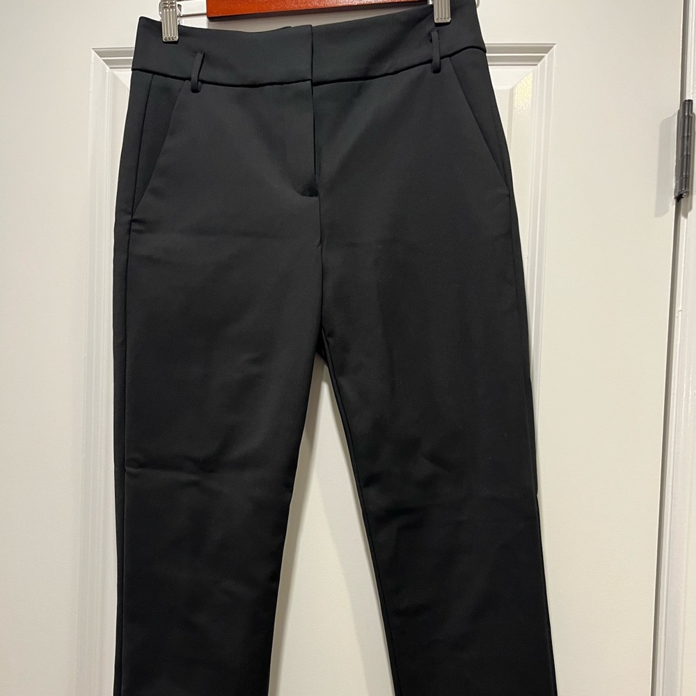 Judith and Charles black slacks